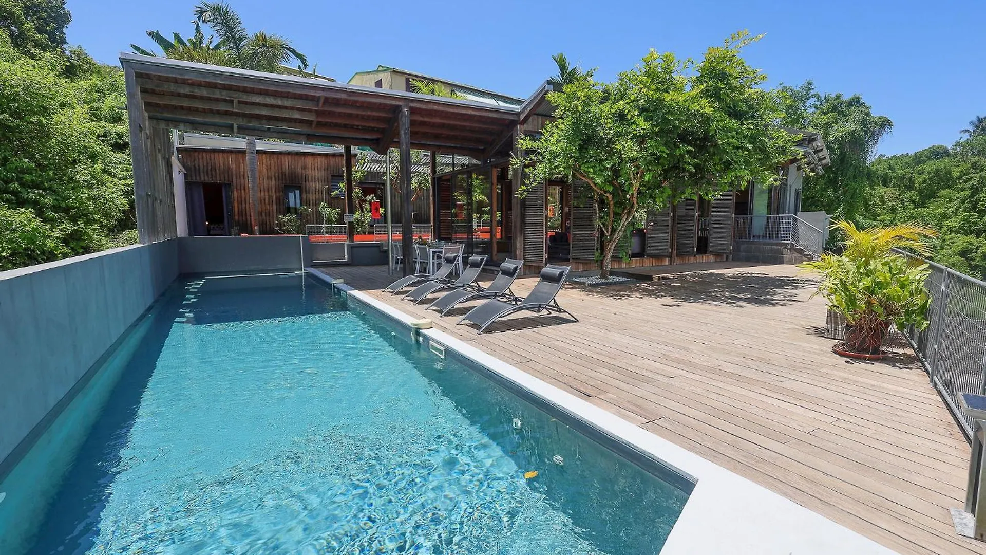 Villa Nou Cinq Vue Jungle Piscine Et Mer A 5 Min 哥西尔